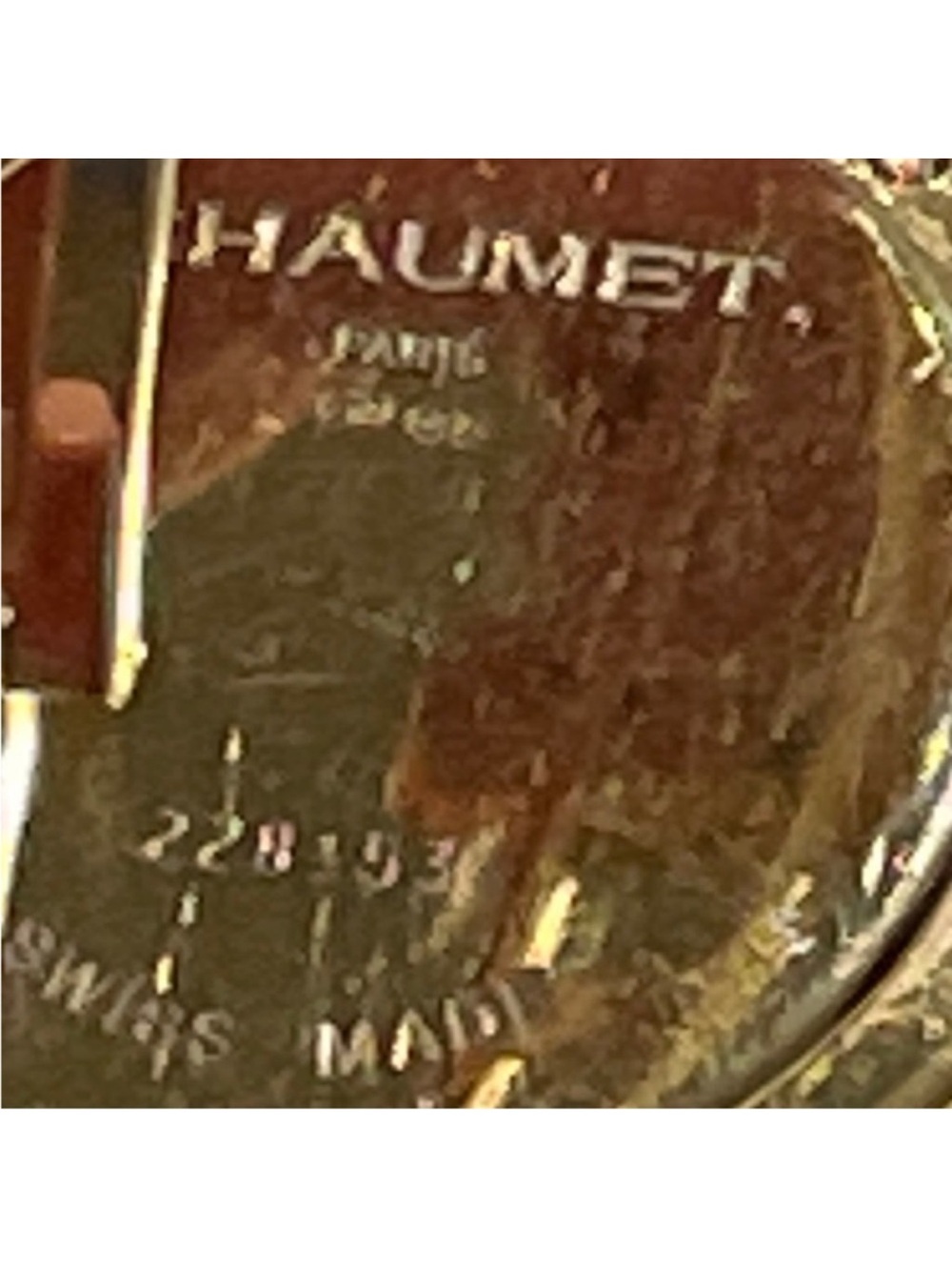 Absolutely Stunning “CHAUMET” 18k Gold and Diamonds Swiss Watch - Picture 7 of 7